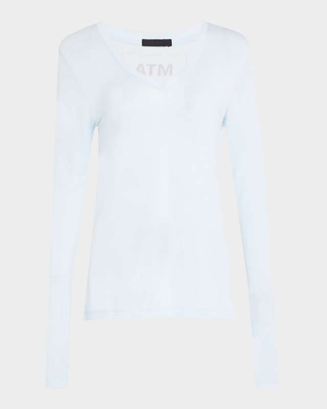 Modal Jersey V-Neck Top